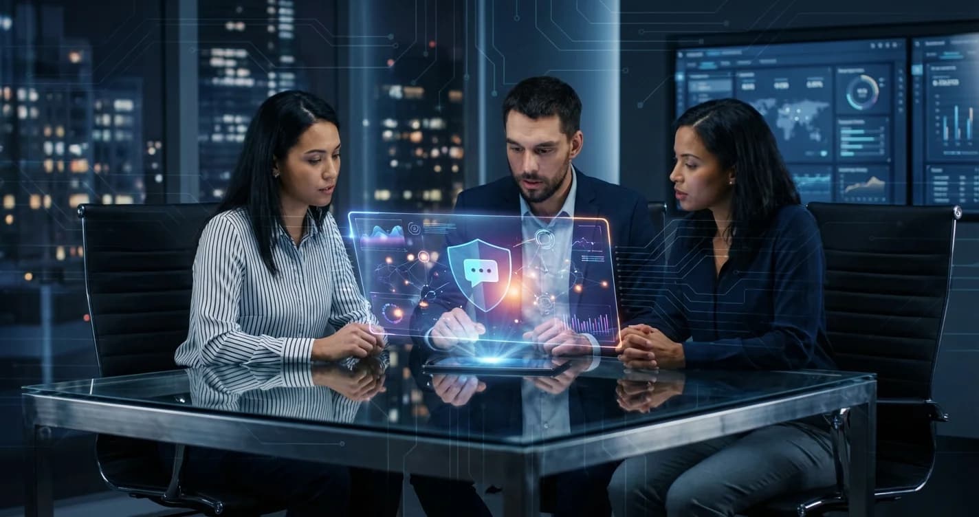 KVKK ve GDPR Uyumlu Güvenli Chatbot - güvenli chatbot, KVKK uyumlu chatbot, GDPR chatbot görseli