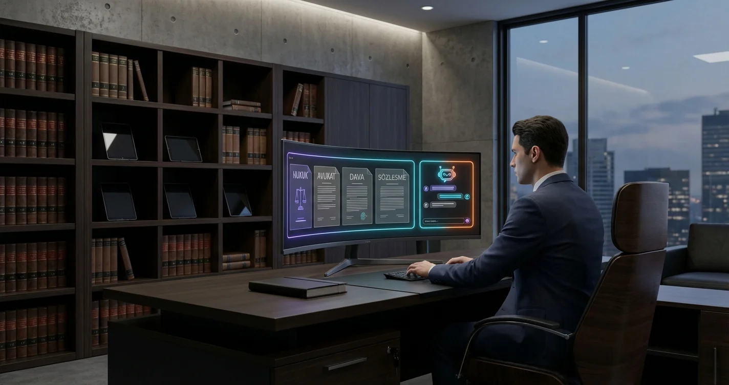Hukuk Büroları İçin Yapay Zeka Chatbot - hukuk chatbot, avukat chatbot, hukuk bürosu asistanı görseli