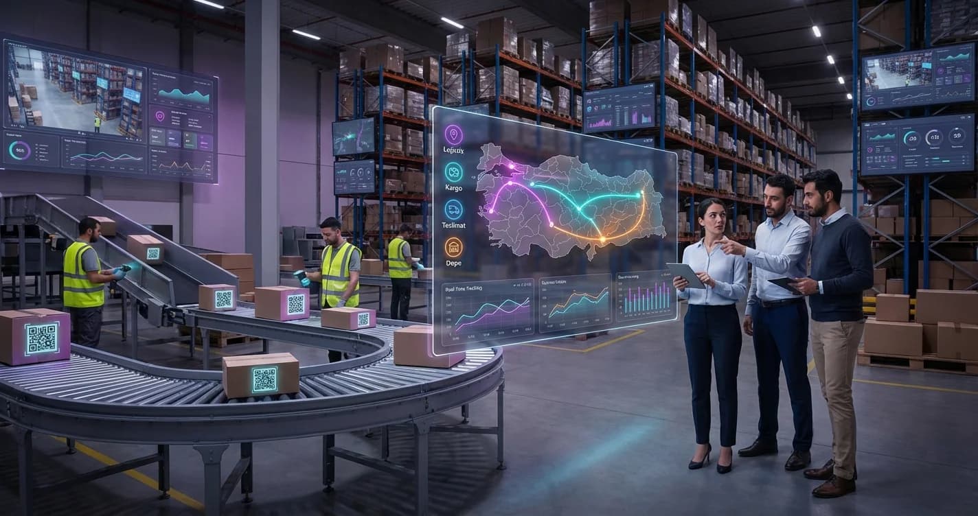 Lojistik ve Kargo Şirketleri İçin Yapay Zeka Chatbot - lojistik chatbot, kargo takip botu, nakliye chatbot görseli