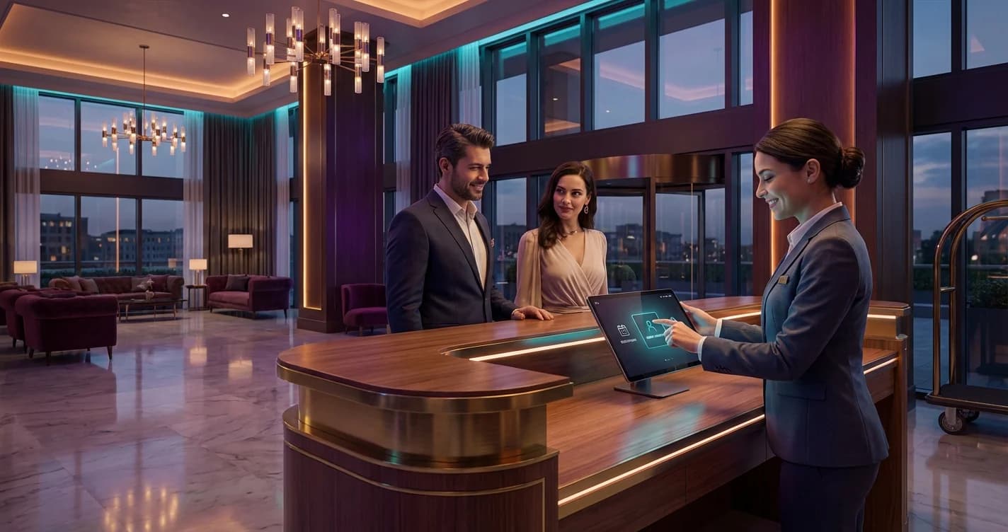 Otelcilik Sektöründe 7/24 Misafir Hizmetleri - otel rezervasyon chatbot, konaklama chatbot, otel müşteri hizmetleri görseli