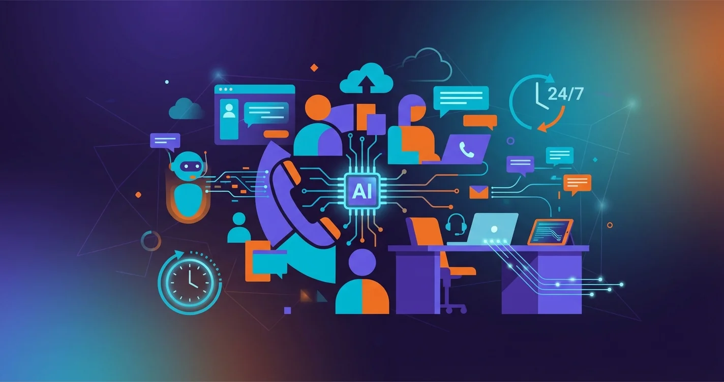 Sanal Sekreter: İşletmenizin 7/24 Telefon Asistanı - sanal sekreter, yapay zeka sekreter, otomatik telefon cevaplama görseli