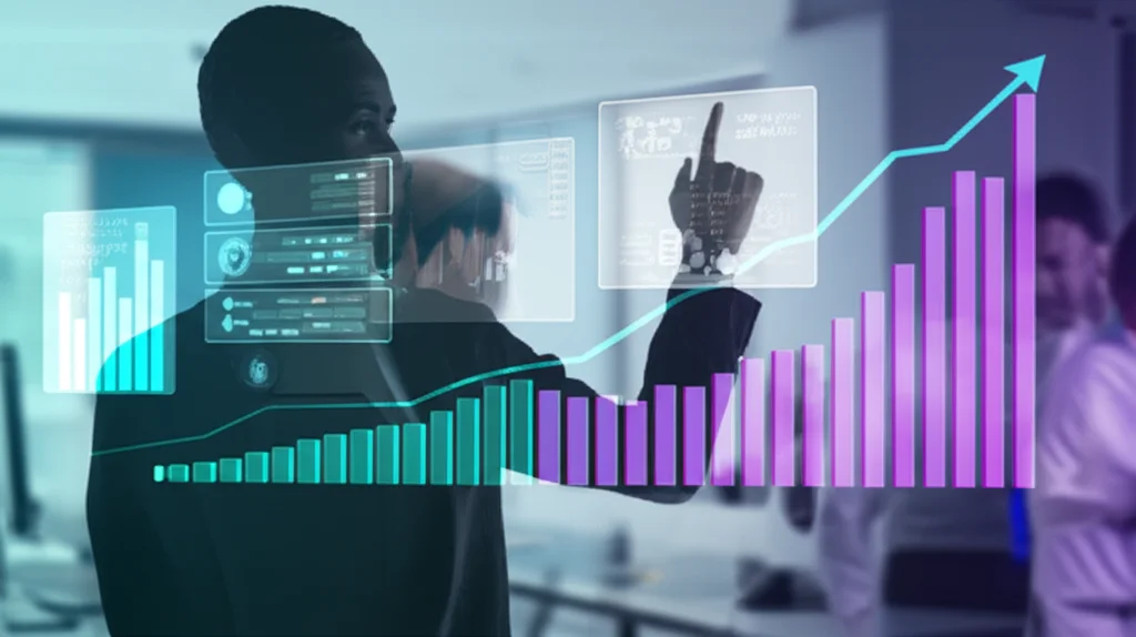 Yapay zeka resepsiyon hizmetinin otel personelinin verimliliğini nasıl artırdığını gösteren bir grafik