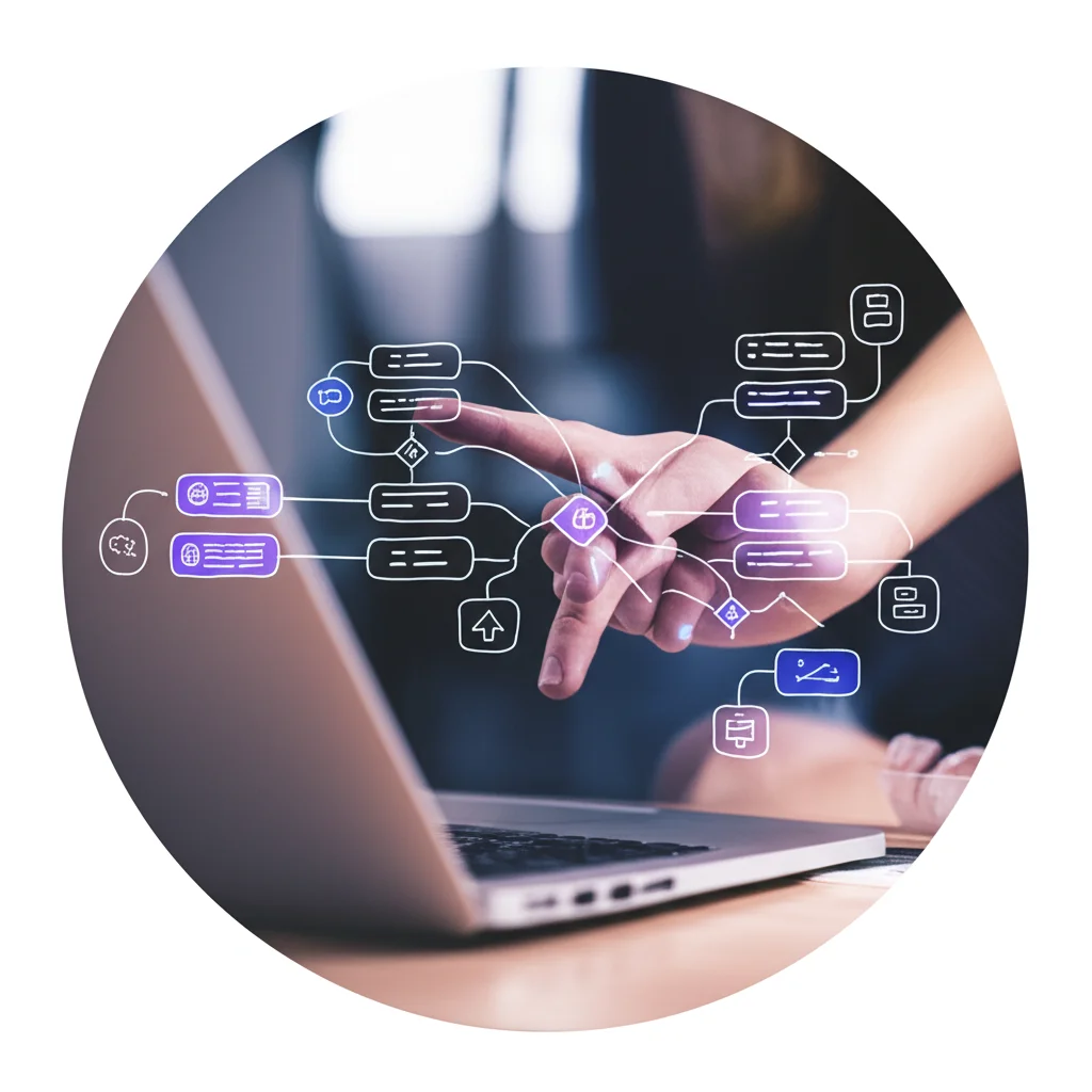 Chatbot tasarım arayüzü örneği