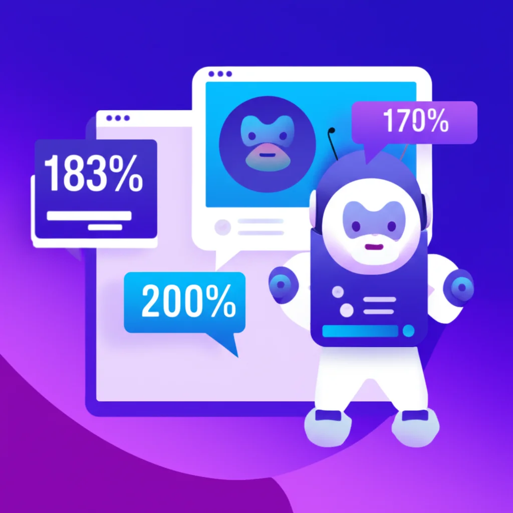 Chatbot analitik paneli örneği