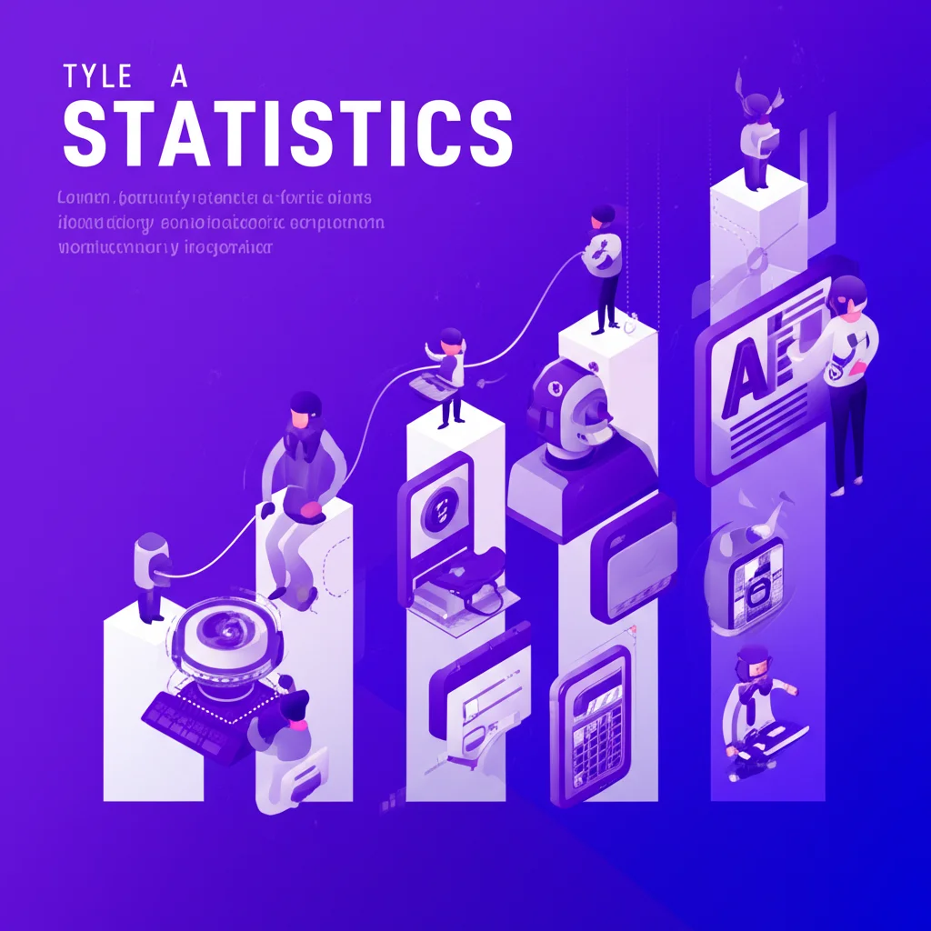 Müşteri hizmetlerinde yapay zeka kullanımını gösteren istatistikler